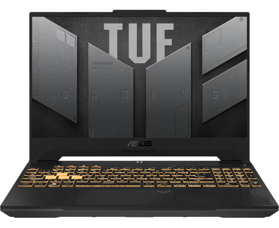  Ноутбук ASUS Tuf Gaming F15 FX507VV-LP192 (90NR0BV7-M00EZ0) i7-13620H 16Gb SSD 1Tb nVidia RTX 4060 8Gb 15,6 FHD IPS Cam 90Вт*ч No OS Серый 