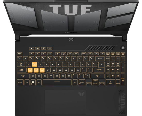  Ноутбук ASUS Tuf Gaming F15 FX507VV-LP192 (90NR0BV7-M00EZ0) i7-13620H 16Gb SSD 1Tb nVidia RTX 4060 8Gb 15,6 FHD IPS Cam 90Вт*ч No OS Серый 