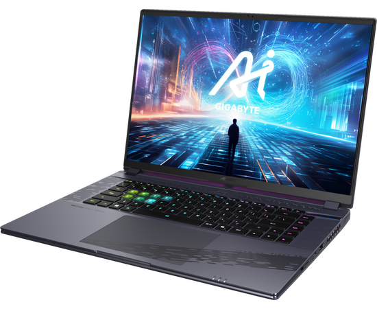  Ноутбук GIGABYTE Aorus 16X (9SG-43KZC54SD) Core i7-13650HX/16Gb/SSD1Tb/16.0"/RTX 4060/IPS/QHD/165Hz/noOS 