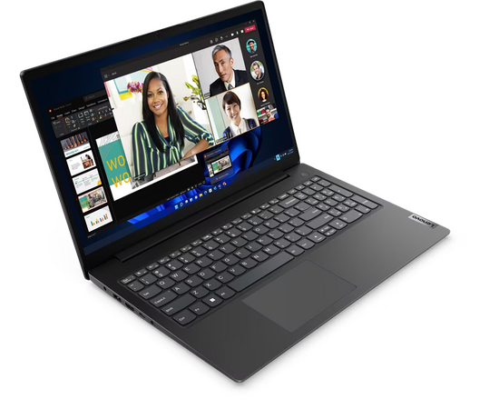  Ноутбук 15.6" TN FHD Lenovo V15 G4 AMN black AMD Ryzen 5 7520U/8Gb/256Gb SSD/VGA int/noOS (82YU000GPS) 