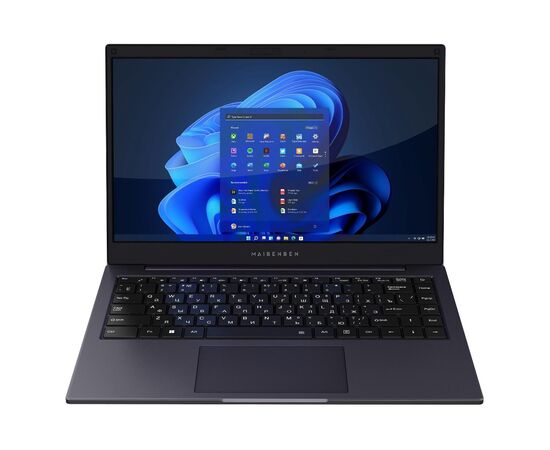  Ноутбук MAIBENBEN S14A (S14A-R545UMB1SLURE0) Ryzen 5 Pro 4650U 8Gb SSD 512Gb AMD Radeon Graphics 14 FHD IPS Cam 38Вт*ч Linux Темно-синий 