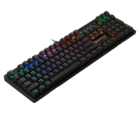  Клавиатура A4Tech Bloody B820R Blue S механическая черный USB for gamer LED (B820R BLACK (BLUE SWITCH)) 
