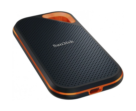  SSD Sandisk Extreme Pro Portable V2 (SDSSDE81-4T00-G25), External, 4TB USB 3.2, R/W -2000/2000 MB/s черный 