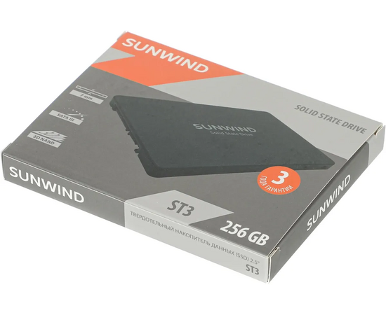  SSD SunWind ST3 SWSSD256GS2T SATA-III 256GB 2.5" 
