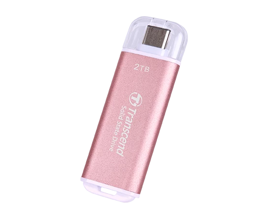  SSD Transcend ESD300 TS2TESD300P, 2ТБ, розовый 