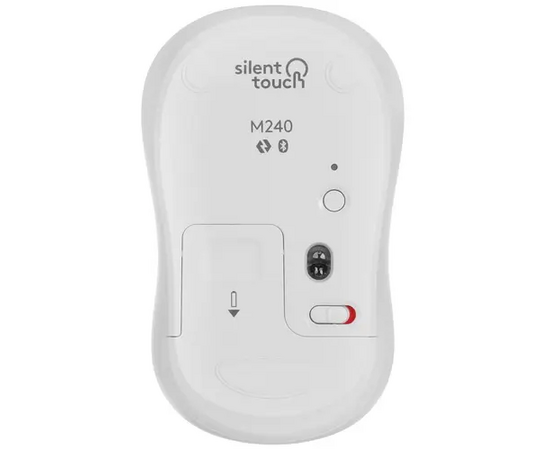  Мышь Logitech M240 Wireless Mouse 910-007079 Silent White 