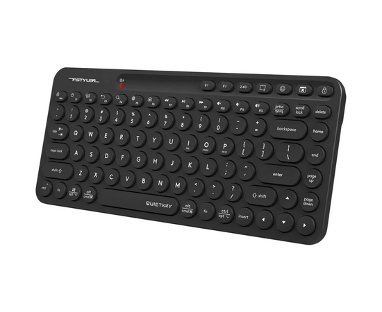  Клавиатура A4Tech Fstyler FBK36C AS черный USB беспроводная BT/Radio slim Multimedia 