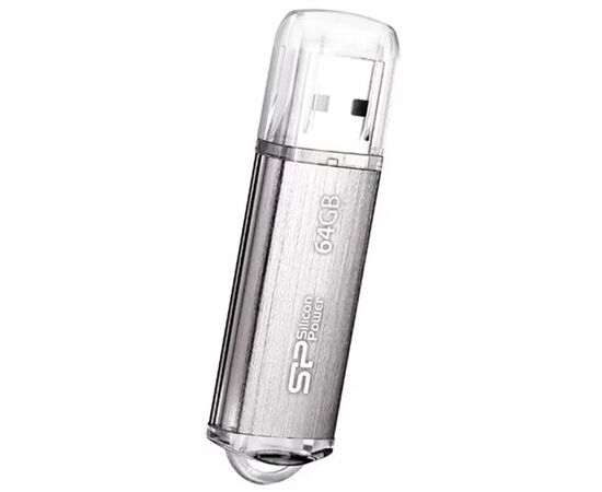  USB  64GB  Silicon Power  Ultima II  серебро 