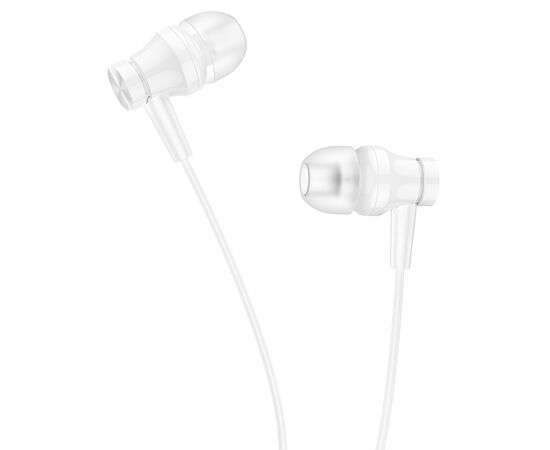  Проводные наушники BOROFONE BM67 Talent, Jack 3.5mm, 1.2 м, белый 
