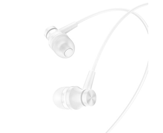  Проводные наушники BOROFONE BM67 Talent, Jack 3.5mm, 1.2 м, белый 