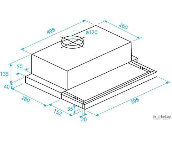  Вытяжка Beko CTB 6407 W 