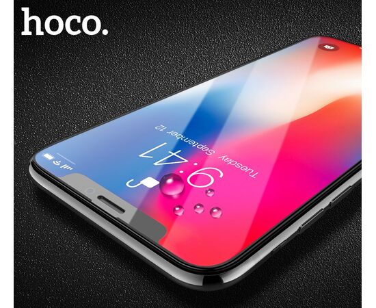  Защитное стекло ROYAL для iPhone 6/6s, Full Glue 2.5D, прозрачный+белая рамка 