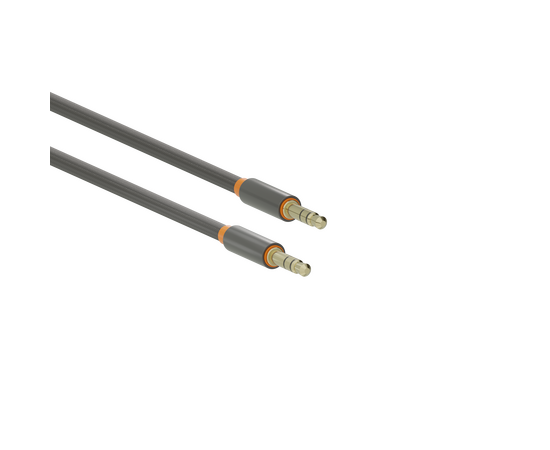  Аудиокабель AUX 3.5mm 1м More choice UK24 нейлон 