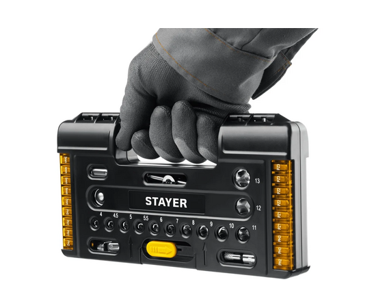  Набор инструментов Stayer 27760-H57 57 предметов (жесткий кейс) 