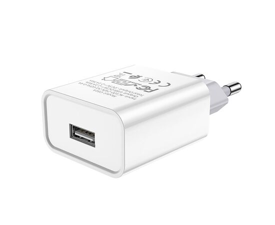  Адаптер Сетевой Hoco C81A USB 2,1A/ (white) (215778) 