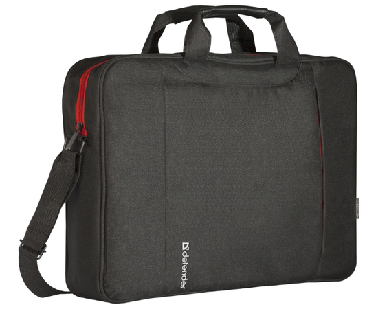  Сумка для ноутбука DEFENDER Geek 15.6" черный, карман (26084) 