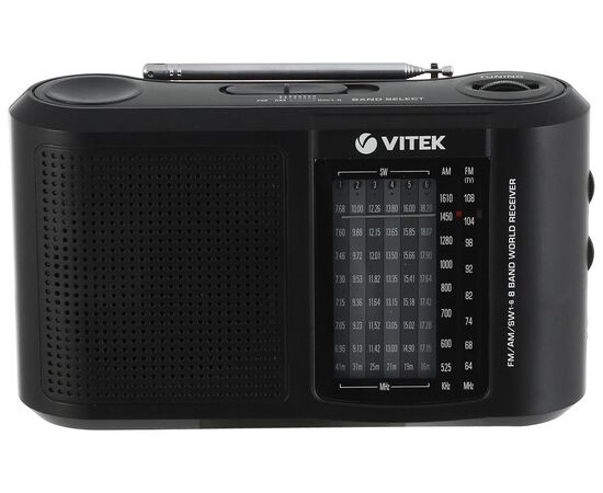  Радиоприемник Vitek VT-3590 черный 