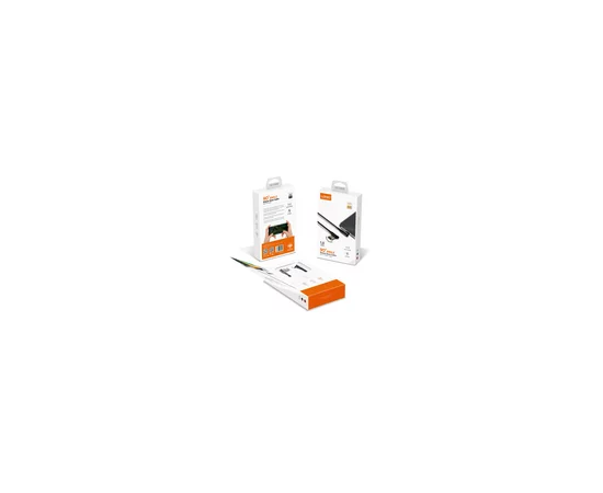  LDNIO LS421/ USB кабель Lightning/ 1m/ 2.4A/ медь: 86 жил/ Угловой коннектор/ Нейлоновая опл./ Red 
