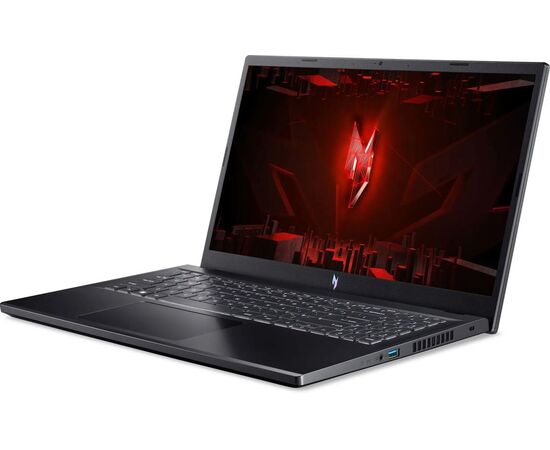  Ноутбук ACER Nitro V 15 ANV15-51-735K (NH.QNBER.002) 15.6" IPS FHD Core i7 13620H/16Gb/512Gb SSD/4050 6Gb/noOS/black 