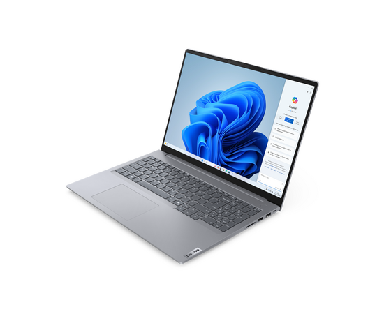  Ноутбук LENOVO ThinkBook 16 G7 IML (21MSA062RU) 16" IPS WUXGA Core Ultra 5 125U/16Gb/512Gb SSD/VGA int/noOS/grey 