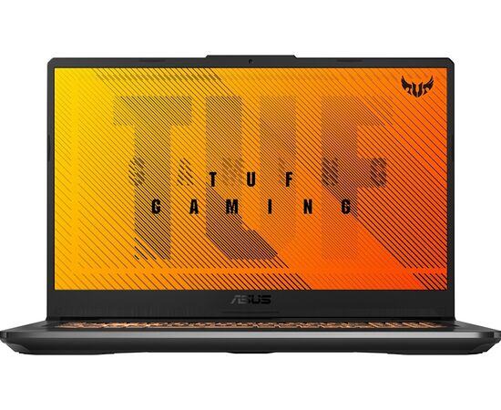  Ноутбук ASUS Tuf Gaming A17 FA706NF-HX007 (90NR0JH5-M002L0) Ryzen 5 7535HS 16Gb SSD 512Gb nVidia RTX 2050 4Gb 17,3 FHD IPS Cam 48Вт*ч No OS Черный 