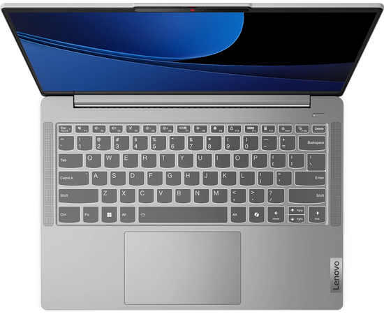 Ноутбук Lenovo IdeaPad Slim 5 14IMH9 (83DA004HRK) 14", OLED, Intel Core Ultra 5 125H 1.2ГГц, 14 ядер, 16ГБ LPDDR5x, 1ТБ SSD, Intel Arc, без ОС серый 
