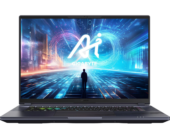  Ноутбук Gigabyte Aorus 16X (ASG-53KZC54SH) i7 14650HX/16Gb/SSD1Tb/RTX4070 8Gb/16"/IPS/QHD+/W11H/grey 