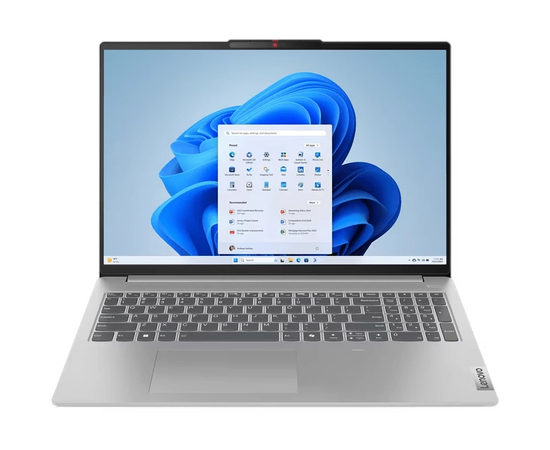  Ноутбук Lenovo IdeaPad Slim 5 16IMH9 (83DC004GRK) Core Ultra 5 125H 16Gb SSD1Tb Intel Arc 16" OLED 2K (2048x1280) noOS l.grey WiFi BT Cam 