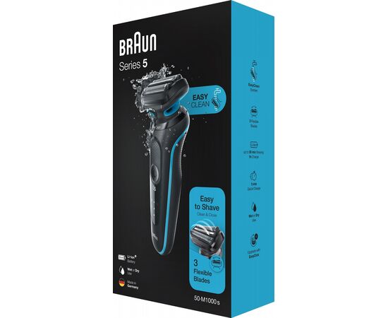  Электробритва Braun 50-M1000s черный 