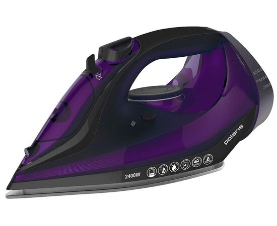  Утюг Polaris PIR 2487AK черный/фиолетовый 
