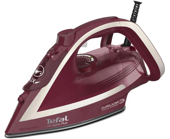  Утюг Tefal FV6820E0 вишневый/серебристый 
