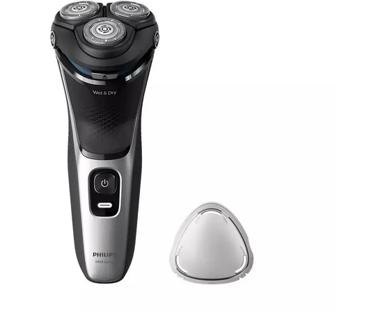  Бритва роторная Philips S3143/00 черный/серебристый 