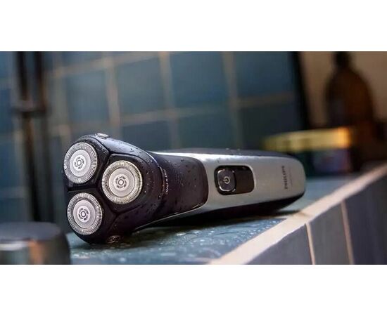  Бритва роторная Philips S3143/00 черный/серебристый 