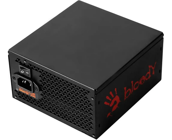  Блок питания BLOODY BD-PS1250P (BD-PS1250P-M), 1250Вт, 140мм, черный, retail 