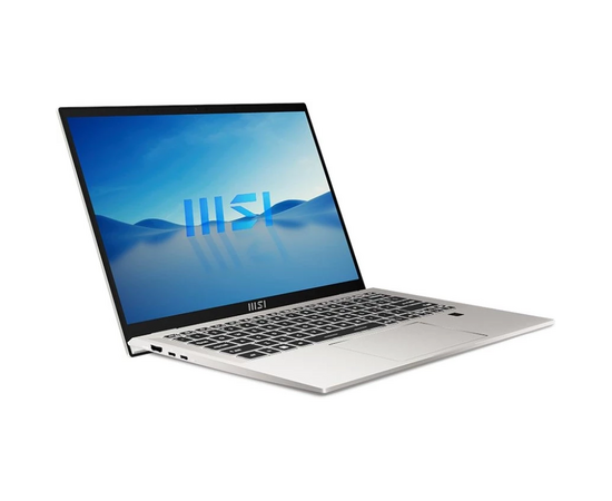  Ноутбук MSI Prestige 14H B12UCX-608US (9S7-14F122-608) 14", IPS, i5 12500H 2.5ГГц, 12 ядер, 16ГБ 512ГБ SSD, GeForce RTX 2050 - 4 ГБ, W11H silver 