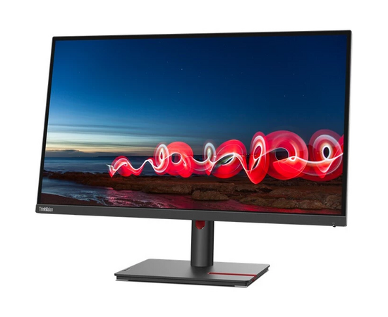  Монитор Lenovo T27h-30 (63A3GAR1CB) Black/Red, 27" 16:9, IPS, 2560x1440, 4ms, 350cd, 60Hz, 1xHDMI, 1xDP, USB-C, 4xUSB, LAN, HAS 
