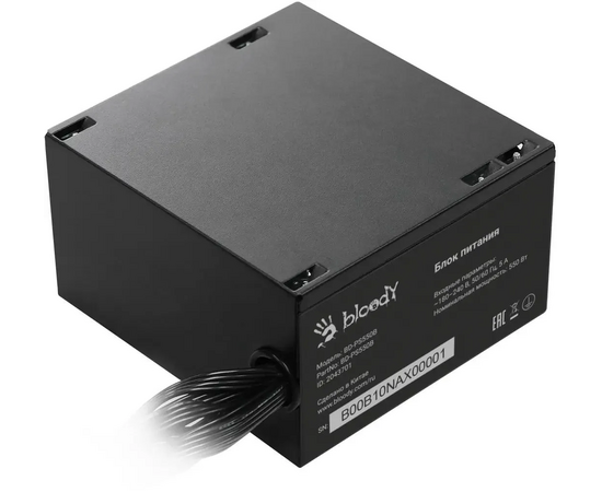  Блок питания BLOODY BD-PS550B, 550Вт, 120мм, черный, retail 