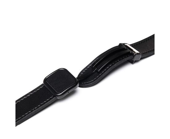  Ремешок - ApW38 Square buckle Apple Watch 42/44/45/49мм экокожа (black) (230516) 