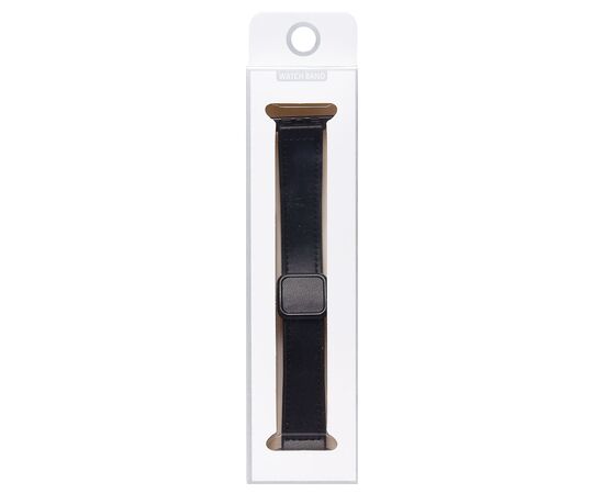  Ремешок - ApW38 Square buckle Apple Watch 42/44/45/49мм экокожа (black) (230516) 