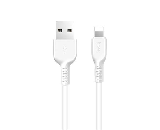  Дата-кабель HOCO X20 Flash Lightning, 1м (белый) 