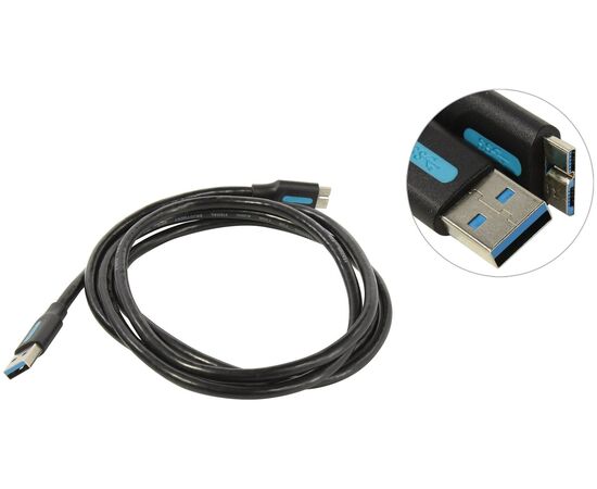  Кабель Vention COPBG USB 3.0 AM/micro B 1.5м 