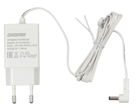  Цифровая фоторамка Digma PF-843 IPS белый 