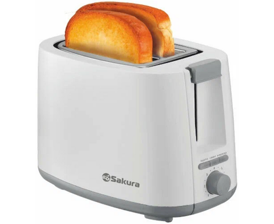  Тостер Sakura SA-7612W Elegant белый 