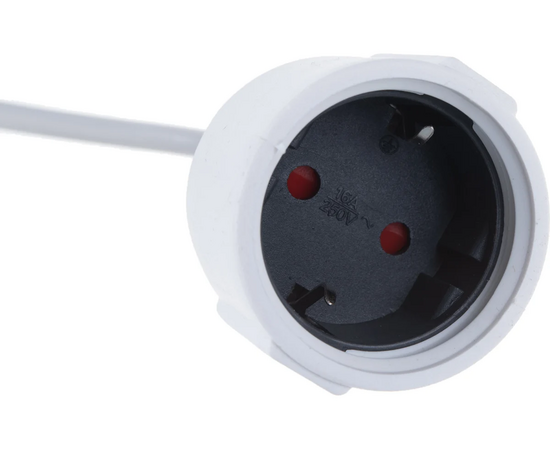  Сетевой удлинитель LUX У-161-03 с з/к 250В/16а/3м 