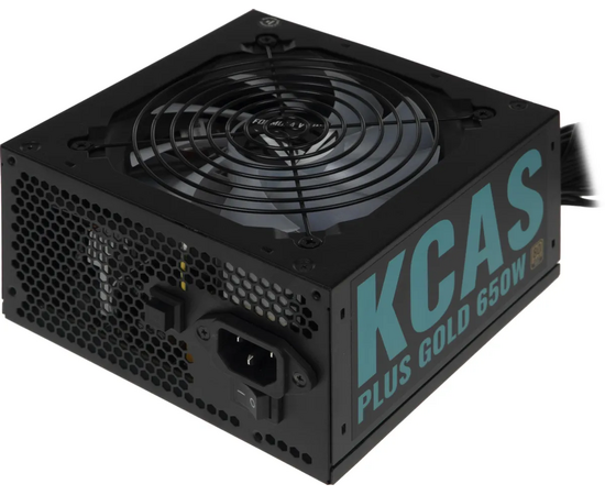  Блок питания Formula AC KCAS Plus Gold (KCAS Plus 650G) ATX 650W RGB 80+ gold (20+4pin) APFC 120mm fan color LED 6xSATA RTL 