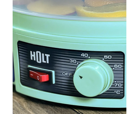  Сушилка для овощей и фруктов Holt HT-FD-002 бирюзовый 