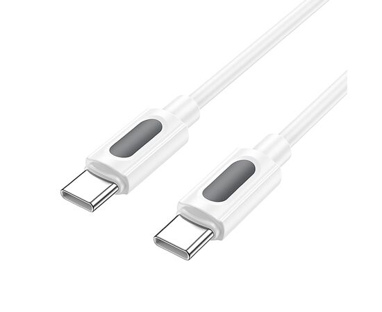  Кабель Type-C - Type-C Borofone BX114 PD 60W 100см 3A  (white) (236114) 