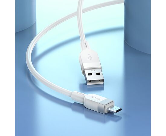  Кабель USB - micro USB Hoco X109 12W 100см 2,4A  (white) (236104) 