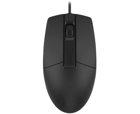  Мышь A4Tech OP-335S черный оптическая (1200dpi) silent USB (3but) 