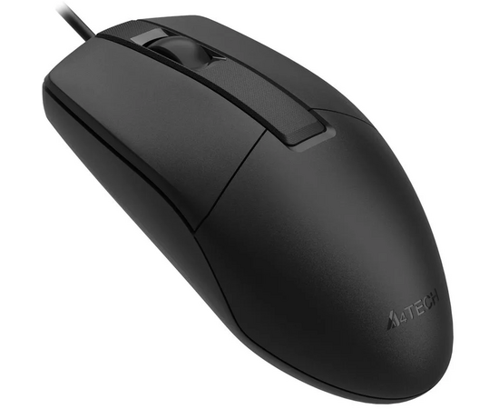  Мышь A4Tech OP-335S черный оптическая (1200dpi) silent USB (3but) 